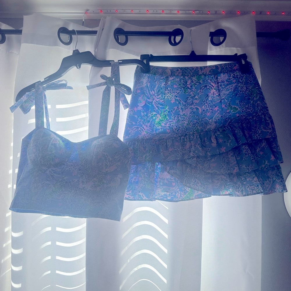 Lily Pulitzer two piece outfit